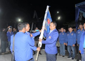 H. Syafrizal akrab disapa H Budi resmi dilantik menjdi Ketua Dewan Pimpinan Cabang Himpunan Nelayan Seluruh Indonesia (HNSI) Kota Tanjung Balai periode tahun 2022-2027