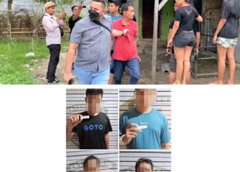 Tim gabungan Satuan Reserse (Satres) Narkoba Polrestabes dan Polsek Medan Tuntungan mengerebek Kampung Narkoba (GKN) di kawasan Tanjung Selamat, Kecamatan Medan Tuntungan