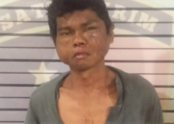Ferry Syahputra Tanjung pelaku pencuri kerangkeng besi. (Foto Ist)