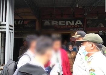 Operasi Kasih Sayang yang digelar tim gabungan Pemko Medan. (Foto Ist)