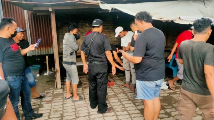 Personil gabungan laksanakan GKN di lahan garapan Jalan Jermal XXV, Kecamatan Percut Sei Tuan. (Foto Ist).