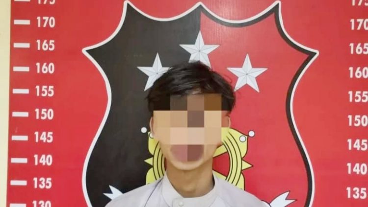 Pelaku cabul yang diamankan Polres Deli Serdang. (Foto Ist)
