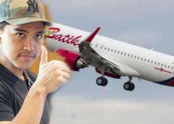 Batik Air - Kaesang Pangarep. (Foto Ist) 