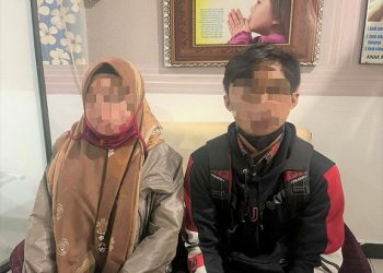 Sepasang kekasih, AHA dan SMA sudah diamankan di Mako Polres Siantar