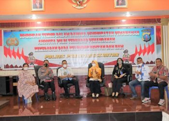 Kapolres Siantar AKBP Fernando SH, SIK mengikui Bimbingan Teknis (Bimtek) Quick Wins Presisi Dalam Rangka Peningkatan Pemahaman Anggota Polri Terhadap Penanganan Kekerasan Pada Kelompok Rentan Dan Ham Oleh Ditreskrimum Polda Sumut