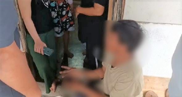 Pemakai narkoba di Jalan Kelambir V, Tanjung Gusta yang ditangkap Polrestabes Medan. (Foto Ist)