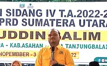 Mahyaruddin Salim Anggota DPRD Sumut Reses Di Kota Tanjungbalai