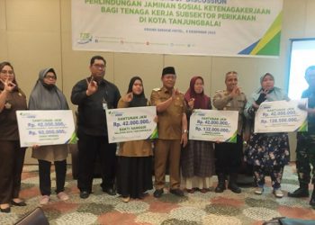 BP Jamsostek Gelar FGD Bagi Tenaga Kerja Subsektor Perikanan Di Kota Tanjungbalai