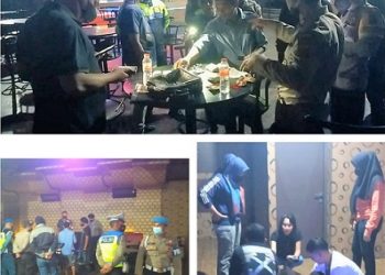 Polres Tanjungbalai Razia Gabungan Skala Besar di Tempat Hiburan Malam 
