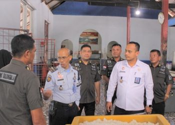 Kanwil Kemenkumham Sumut Gelar Sidak Di Lapas Klas IIB Pulau Simardan
