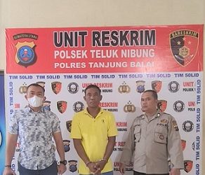Pelaku Agus sudah diamankan di Polsek Teluk Nibung