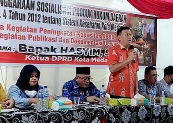 Ketua DPRD Medan Hasyim SE (Foto Ist)