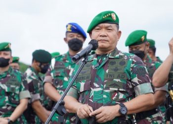 Kepala Staf Angkatan Darat ( KSAD ) Jenderal Dudung Abdurachman