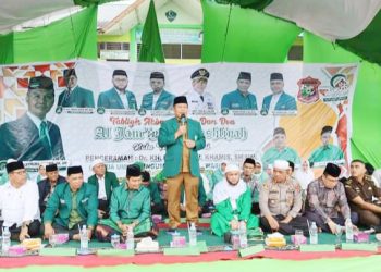 Wali Kota Tanjungbalai H Waris Tholib menghadiri 'Tablig Akbar Refleksi Awal Tahun 2023