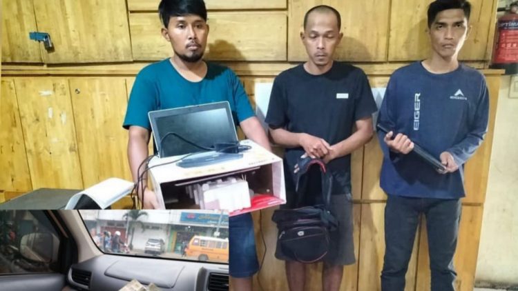 Pemakai Sabu Sekaligus Pembuat STNK Palsu. (Foto Ist)