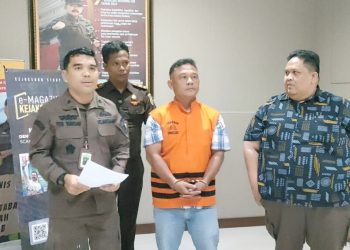 Tim Tabur Kejati Sumut berhasil mengamankan terpidana Bernard Jonly Siagian ST. (Foto Ist)