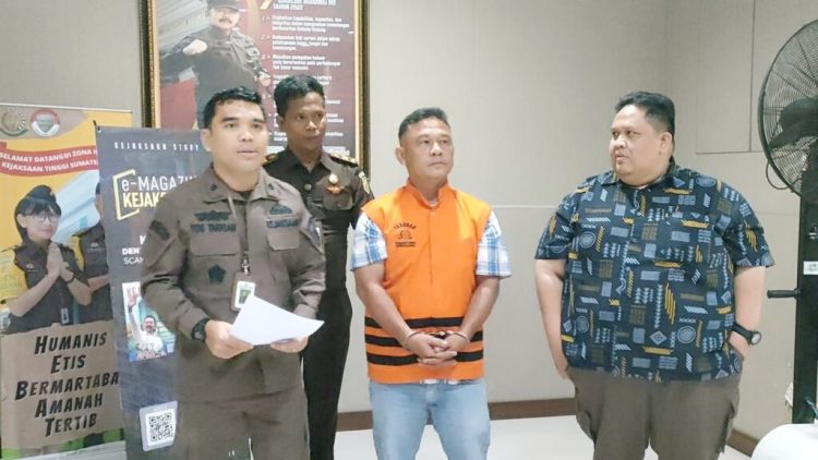 Tim Tabur Kejati Sumut berhasil mengamankan terpidana Bernard Jonly Siagian ST. (Foto Ist)