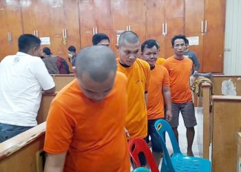 Pelaku penipuan mengaku pegawai Kejatisu ditangkap Satreskrim Polrestabes Medan. (Foto Ist)