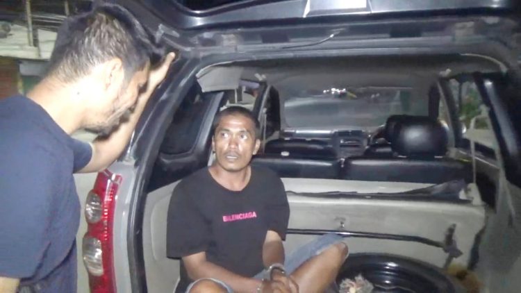 Pengedar narkoba yang biasa beroperasi di Jalan Masjid Taufik Medan, Selasa (14/2) ditangkap Polsek Medan Timur. (Foto Ist)
