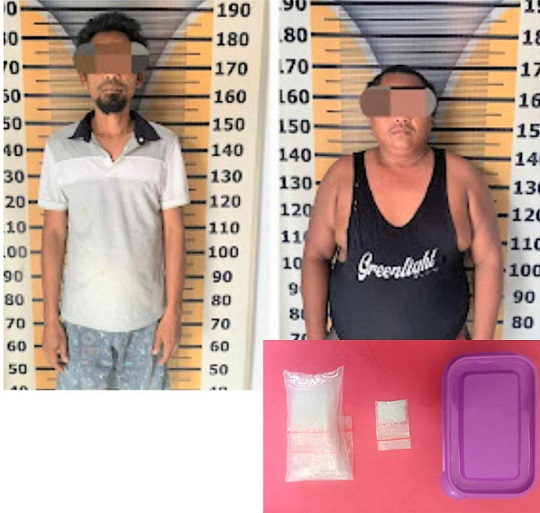 Kedua pelaku, TDSD alias Gobex dan SA sudah ditahan dan barang bukti