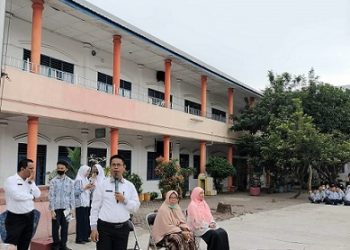 SMPN 1 Kota Tebing Tinggi Gelar Perpisahan Dengan Guru