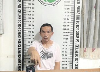 Pelaku Harapan Syahputra Siregar dan barang bukti