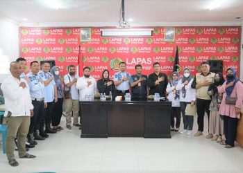 Lapas Klas II B Tebing Tinggi Gelar Rakor dengan KPU dan Bawaslu