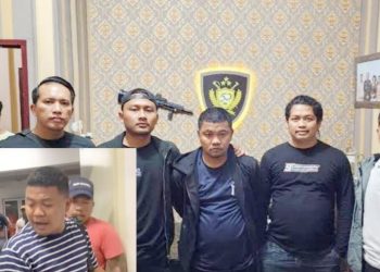 Erick Johnson Simangunsong Debt Collector yang membentak polisi dan masuk DPO ditangkap di Labuhan Batu oleh Tim Resmob Polda Metro Jaya
(Foto Ist)