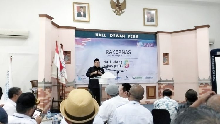 Ketua Umum Serikat Media Siber Indonesia (SMSI), Firdaus