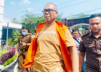 DPO terpidana atas nama Muhammad Khaidir Nasution yang ditangkap Tim Tabur Intelijen Kejatisu. (Foto Ist)