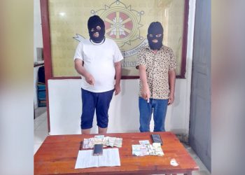 kedua pelaku, MS dan RH beserta barang bukti sudah diamankan di Mako Polres Simalungun