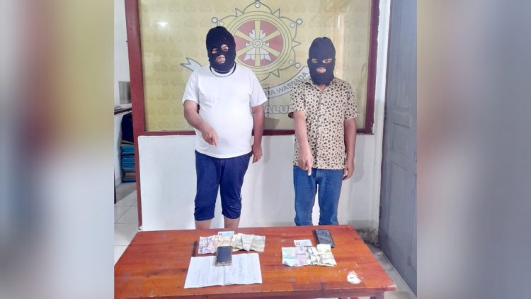 kedua pelaku, MS dan RH beserta barang bukti sudah diamankan di Mako Polres Simalungun