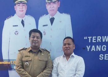 Bupati Samosir, Vandiko T. Gultom sangat mendukung kehadiran Lembaga Pemberdayaan Masyarakat (LPM ) dipimpin Bennri Pakpahan, SH. (Foto Ist)