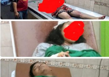 Almarhum Rosda Boru Situmeang, tewas bersimbah darah setelah dibacok, dan dua anaknya mengalami luka bacok. (Foto Ist)