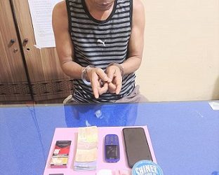 Pelaku I alias O beserta barang bukti sudah diamankan di Ruangan Sat Narkoba Polres Tanjung Balai