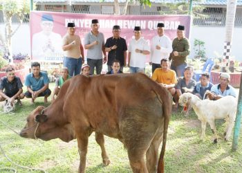 Hari Raya Idul Adha 1444H, Lapas Kelas IIB Tebing Tinggi Sembelih 6 Ekor Hewan Kurban.