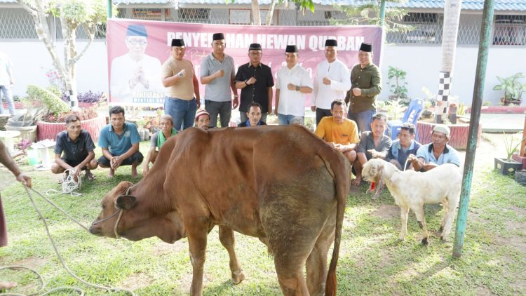 Hari Raya Idul Adha 1444H, Lapas Kelas IIB Tebing Tinggi Sembelih 6 Ekor Hewan Kurban.