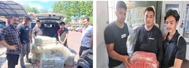 Tiga Kurir Ganja 135 Kg Diringkus Polisi