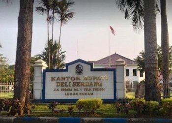 Kantor Bupati Deli Serdang. (Foto Ist)
