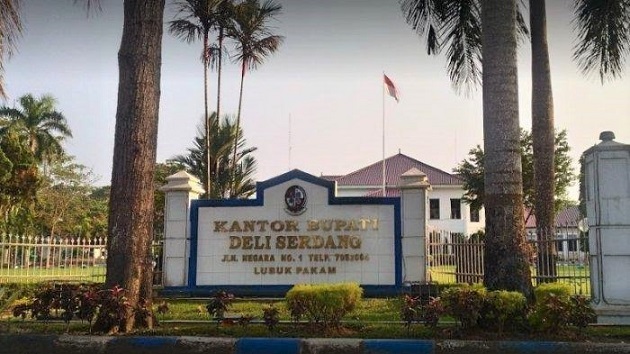 Kantor Bupati Deli Serdang. (Foto Ist)