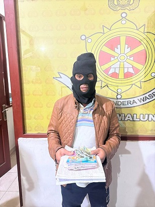 Pelaku Judi togel, BS dan barang bukti