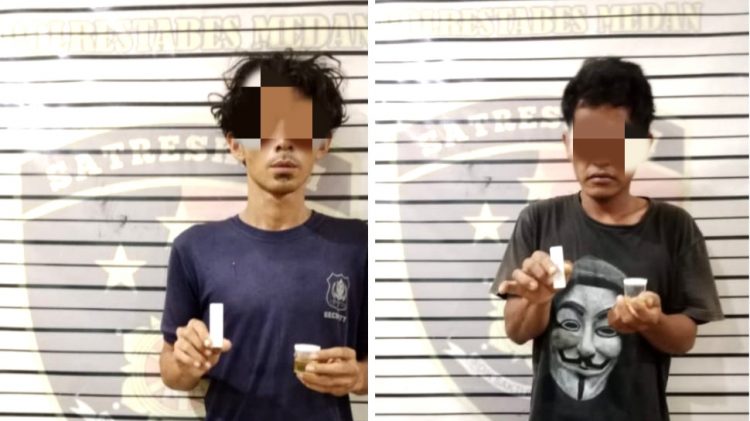 Dua preman jalanan yang kerap lakukan pungli di pintu Tol Bandar Selamat