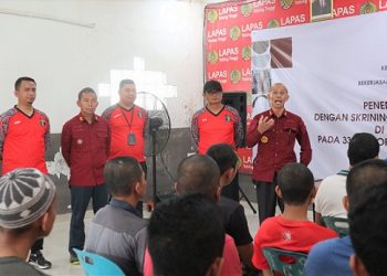 Lapas Kelas IIB Tebing Tinggi Terima Kunjungan Kanwil Kemenkumham Sumut
