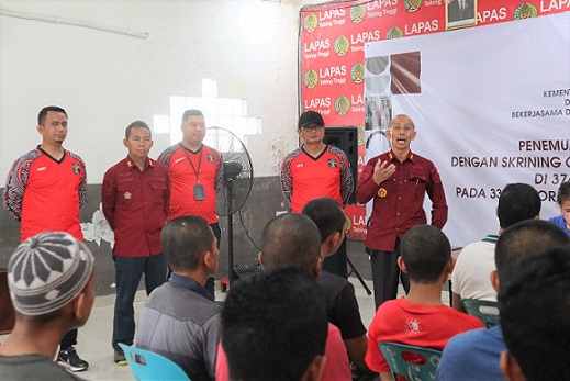 Lapas Kelas IIB Tebing Tinggi Terima Kunjungan Kanwil Kemenkumham Sumut