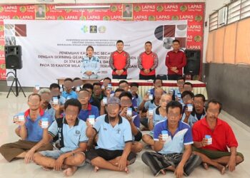25 Orang WBP Lapas Tebing Tinggi di Tes Urine