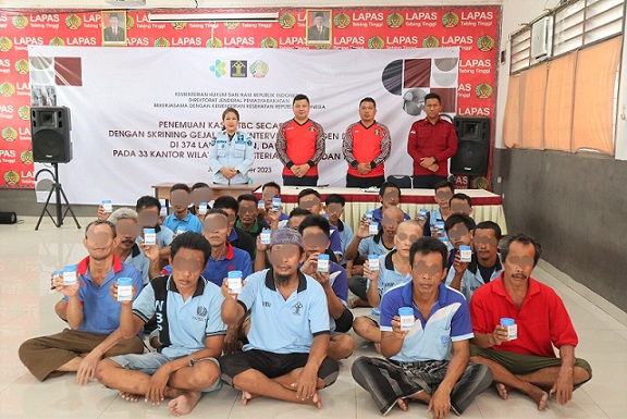 25 Orang WBP Lapas Tebing Tinggi di Tes Urine