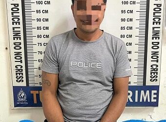 Pelaku Sudomo dan barang bukti sudah diamankan Satre Narkoba Polres Siantar
