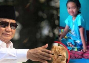 Prabowo Subianto-Nabila Febrianti