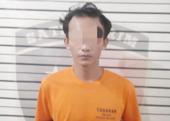 Ricky Zulkarnaen Siregar pelaku pencurian telur.