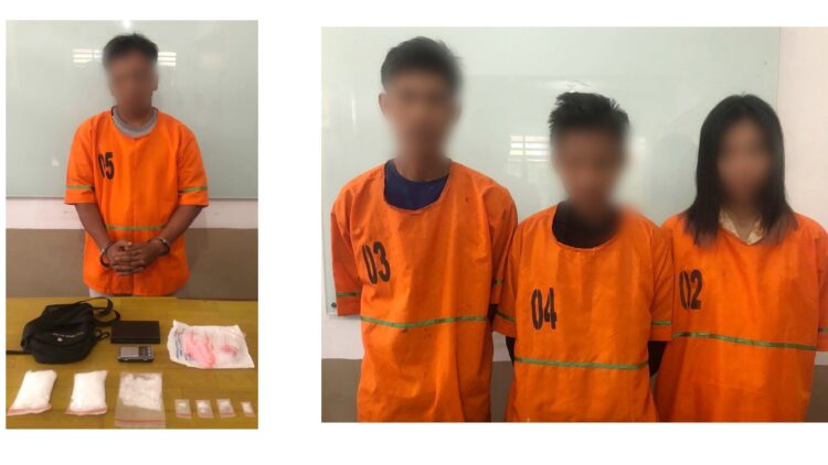 Wawe Bandar Narkoba dan 3 Pemakai